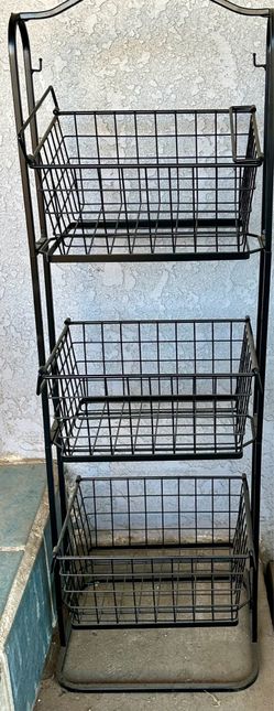 Kitchen storage shelf 3 tier