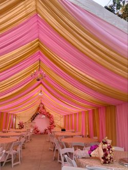 Tent and draping