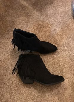 Black booties
