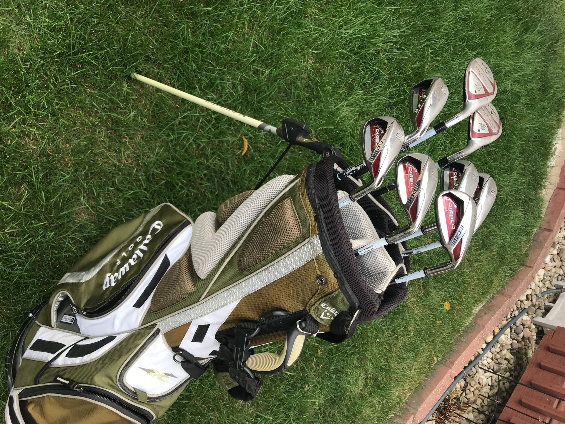 Callaway Golf Diablo Edge hybrid Irons set