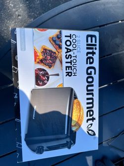 Elite Gourmet 2-Slice Cool-Touch Toaster