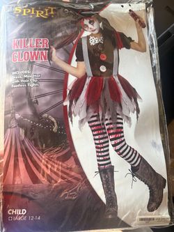 Killer Klown Girl Costume