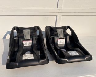 2 Britax infant car seat bases