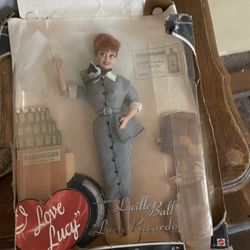 I Love Lucy Doll She’s Brand New. It’s Just Boxes Damage.