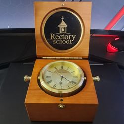 Wooden Desk Clock (Stuart Austin)