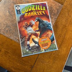 1993 Dark Horse Comics Barkley Versus Godzilla Mint