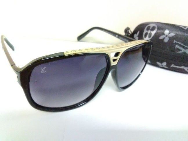 Louis Vuitton Black Evidence Sunglasses - Preloved Louis Vuitton CA