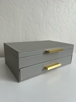 Gray Jewelry Box