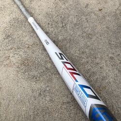 Louisville Slugger Solo 619 BBCOR Baseball Bat sz 31in -3oz WTLBBS619B3 In Excellent Condition