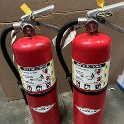 Amerex ABC 10 Lbs Fire extinguishers $50.00 each 