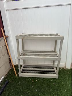 Storage shelves