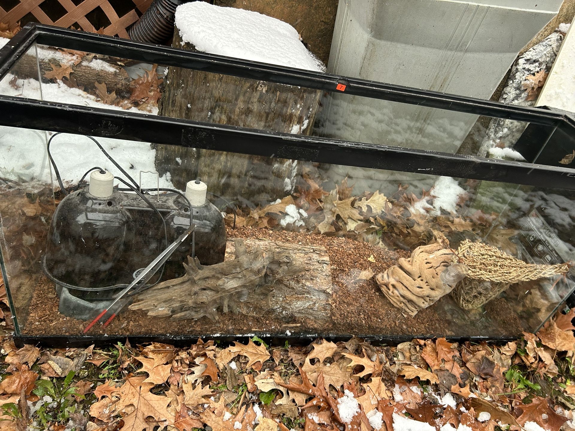 Aquarium Reptile Fish Tank Believe 55 Gallon Ready To Go