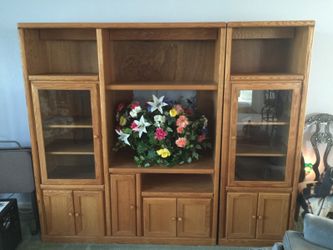 Tv entertainment center console for sale