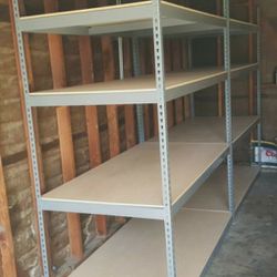 Industrial Shelving 72 in W x 36 in D Garage Warehouse Storage Rack