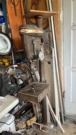 Vintage craftsman drill machine used works OK Vintage craftsman drill machine used works OK