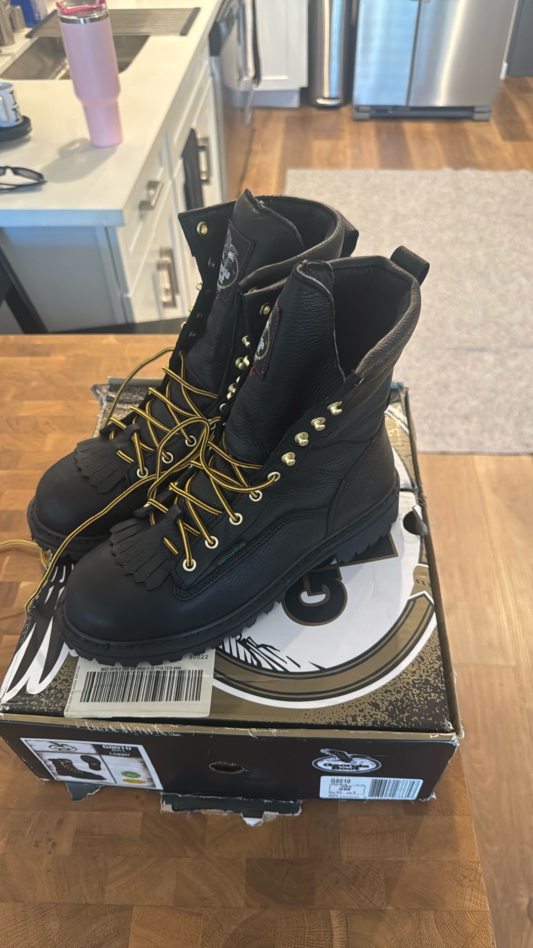 Georgia Boots Work Boots Size 8 Men’s