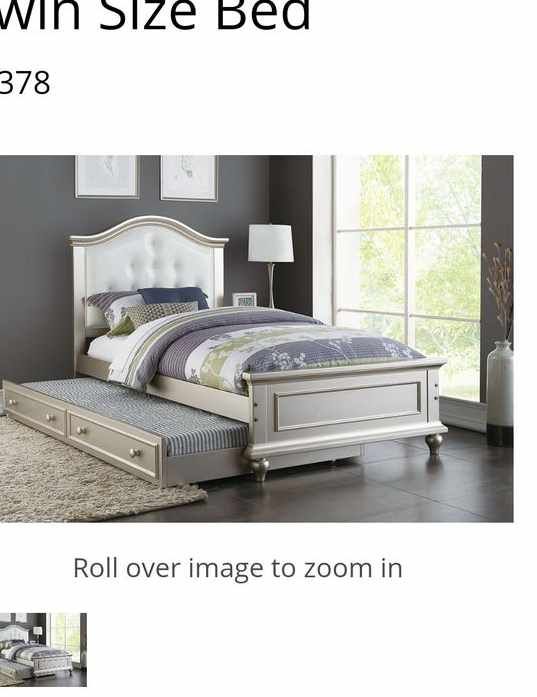 BRAND NEW TWIN BED ADD MATTRESS CHEST NIGHTSTAND AND FURNITURE AVAILABLE BY USA MEXICO FURNITURE 8