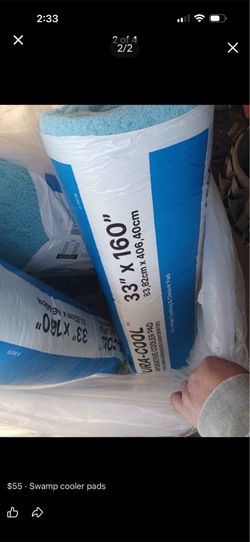 Evaporative cooler pads