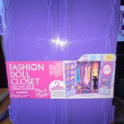 🆕️FASHION DOLL BARBIE  DOLL CLOSET