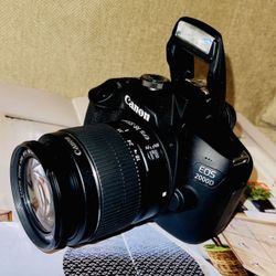 Canon EOS 2000D DSLR Camera
