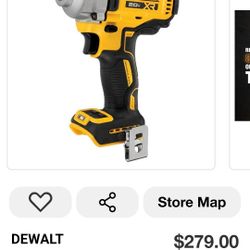 Dewalt XR 1/2" Mid Torque Impact Wrench