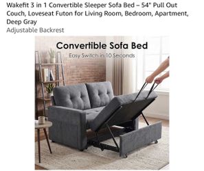Wakefit 3in1 convertible sofa bed