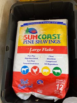 SUNCOAST  PINE  SHAVINGS - OPEN BAG - 14 CUBIC FEET