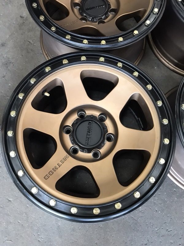 17” method race wheels style 310 6x135 bronze finish
