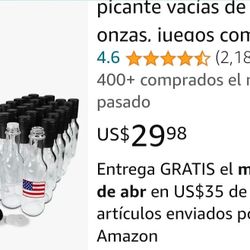 Botellas De Vidrio Varios Tamaños 