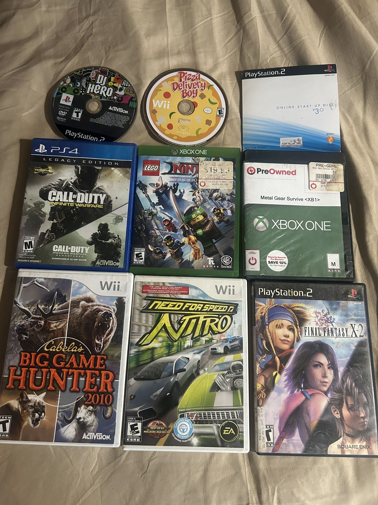 Games All $30 Firm