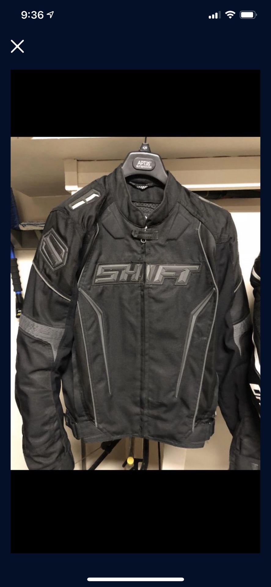 SHIFT MOTORCYCLE JACKET LARGE