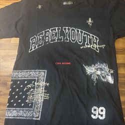 This is a Civil Regime Rebel  T-shirt Large