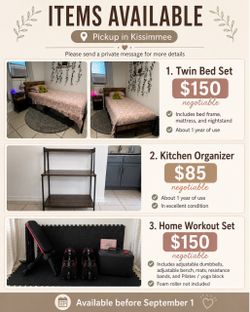 Moving Sale
