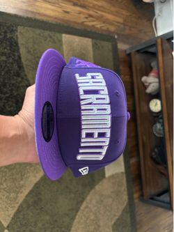 Purple Sacramento kings SnapBack