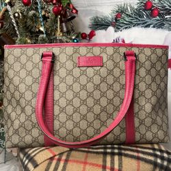 Authentic GUCCI Large GG Canvas Tote – Retail $1,100