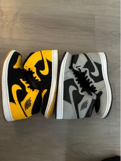2 pairs jordan 1