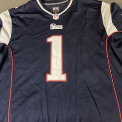 Patriots Doubront 1 Jersey Size XXL