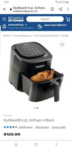 Nuwave air fryer brio 6qt