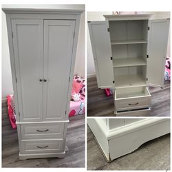 Tall Shelf with 2 drawers 