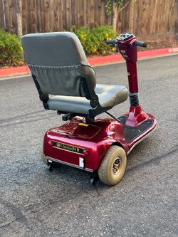 Golden companion mobility scooter