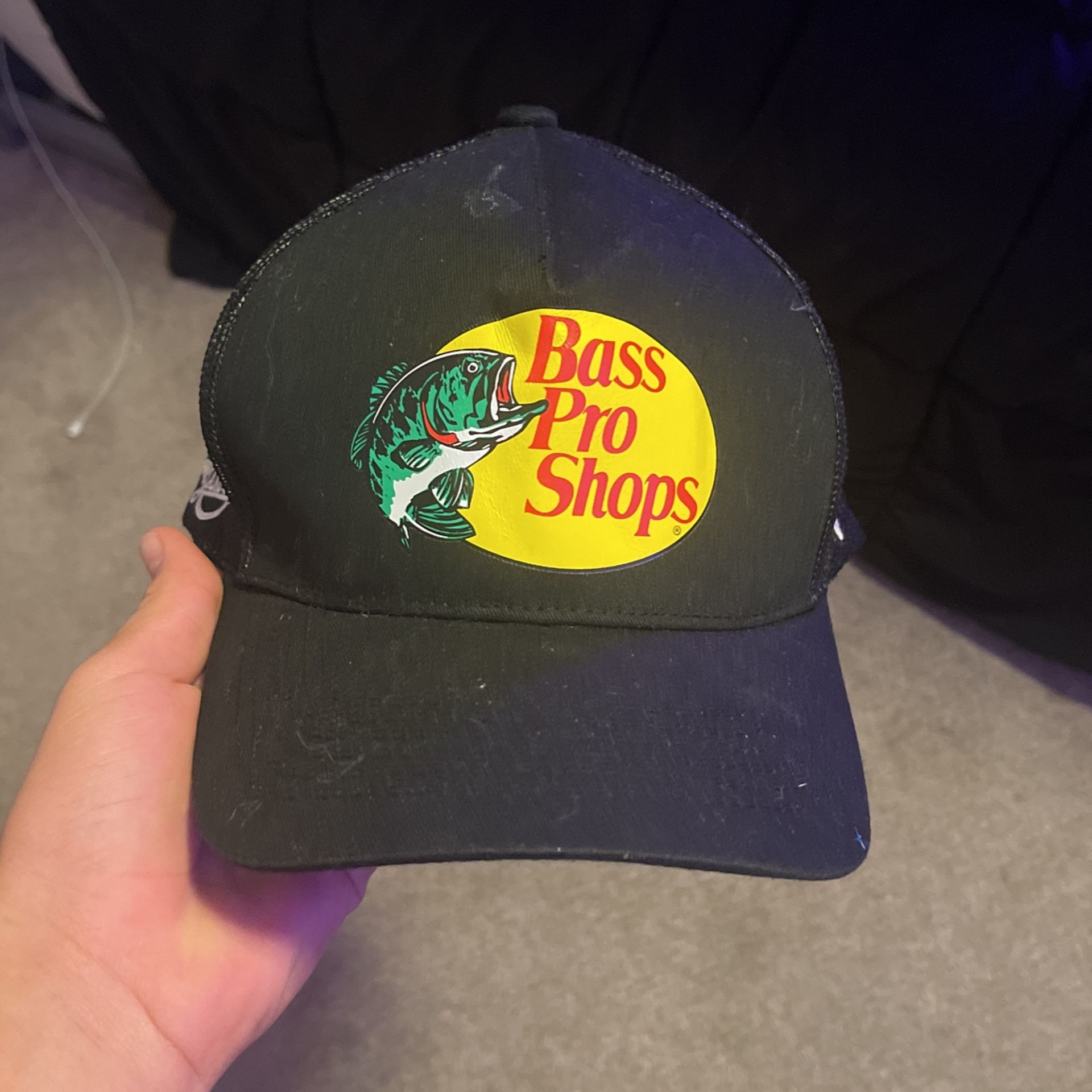 Black Carson Jenson Bass Pro Shop Hat