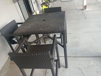 Outside table