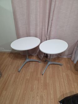 White END table ($20 Each)