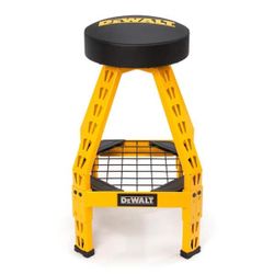 Dewalt Swivel Shop Stool 30- Inch (76.2 cm) Tall 