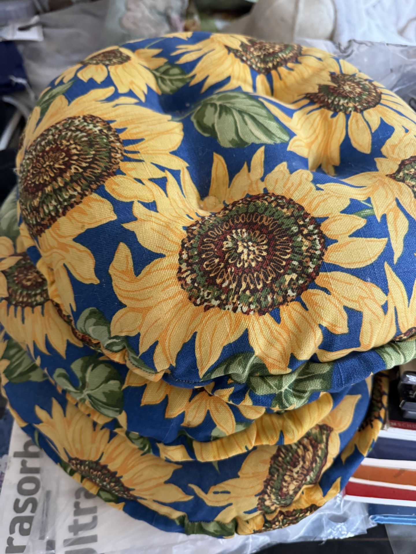 4 Vintage Bar Stool Covers