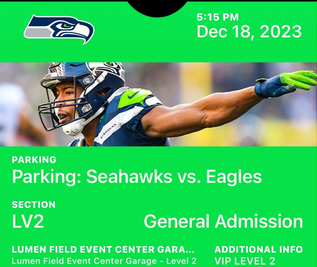 Monday Night Football Parking