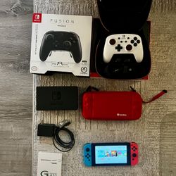 Original Nintendo Switch And Accessories