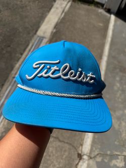 Titleist Golf Hat Blue Rope Brim Cap