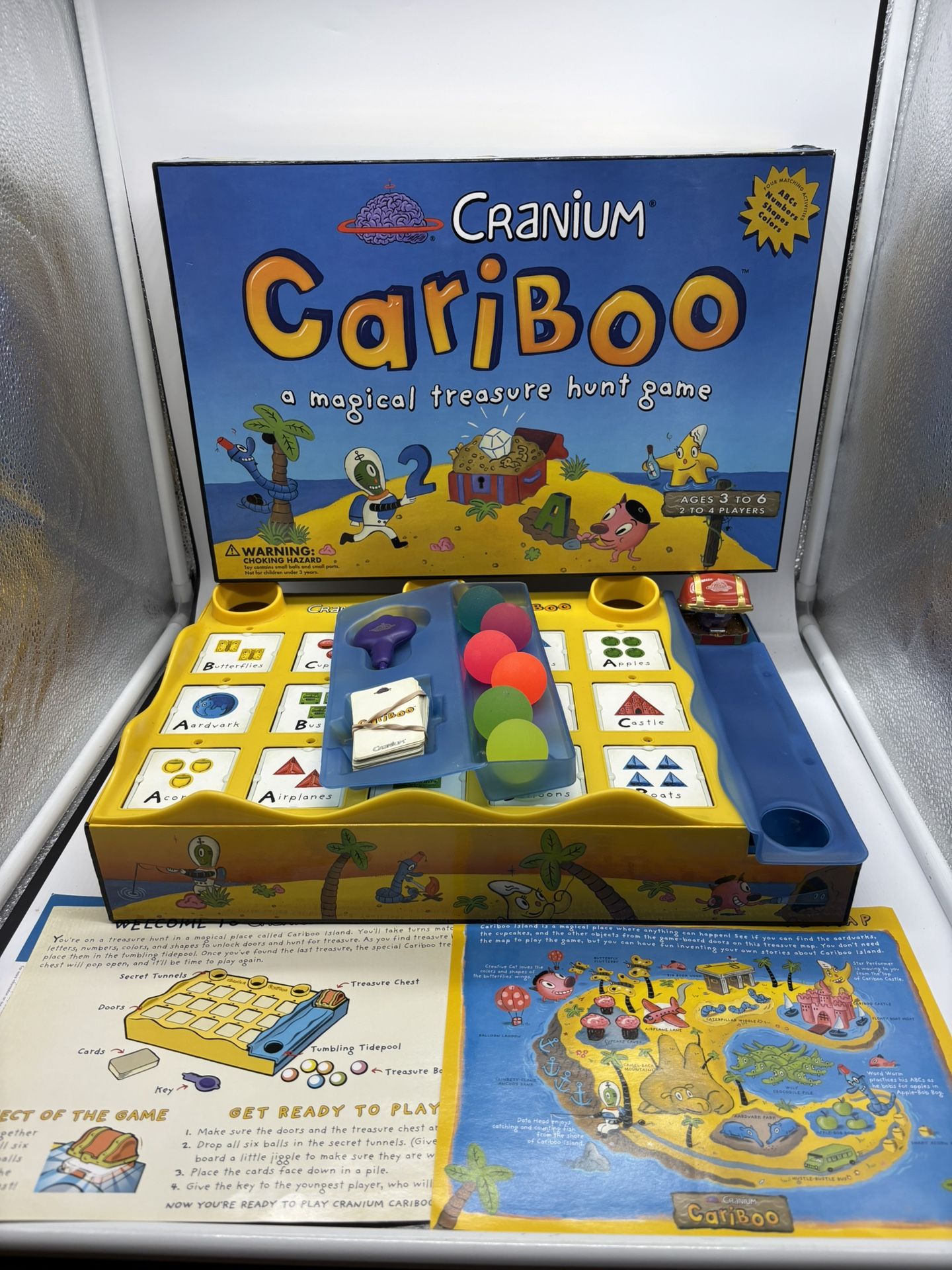 Cranium Cariboo Board Game Magical Treasure Hunt Game Missing 5 Cards