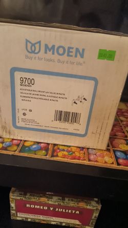 Moen 9700 Adjustable Wall Mount Lav Valve